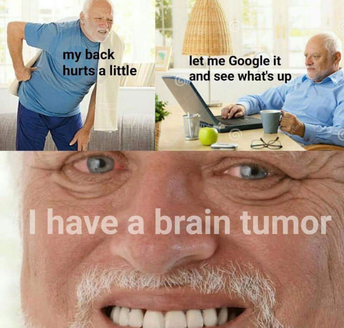 Webmd be like