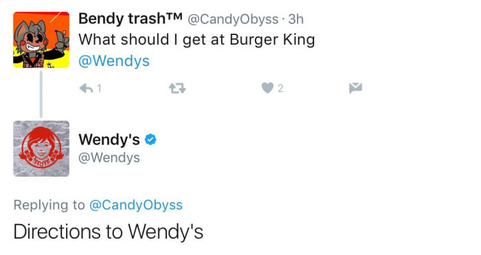 Wendy&#039;s is flaming everyone on twitter