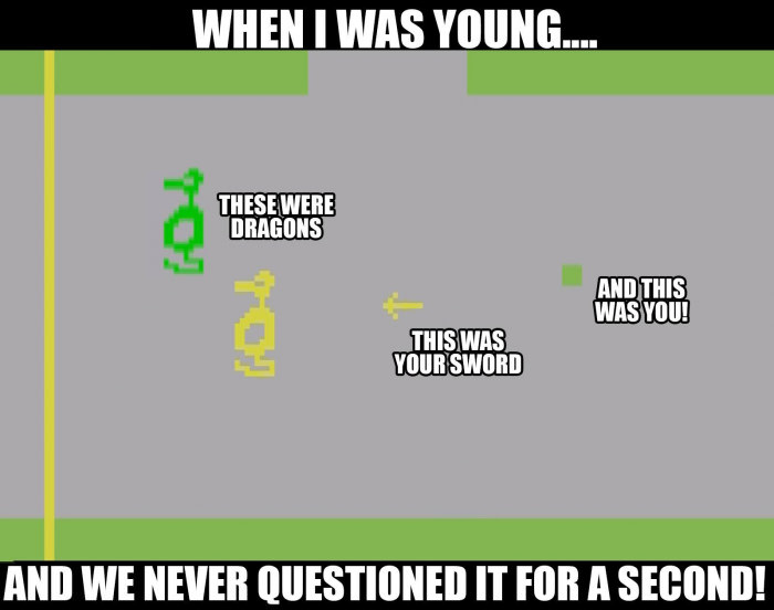 When I was young...