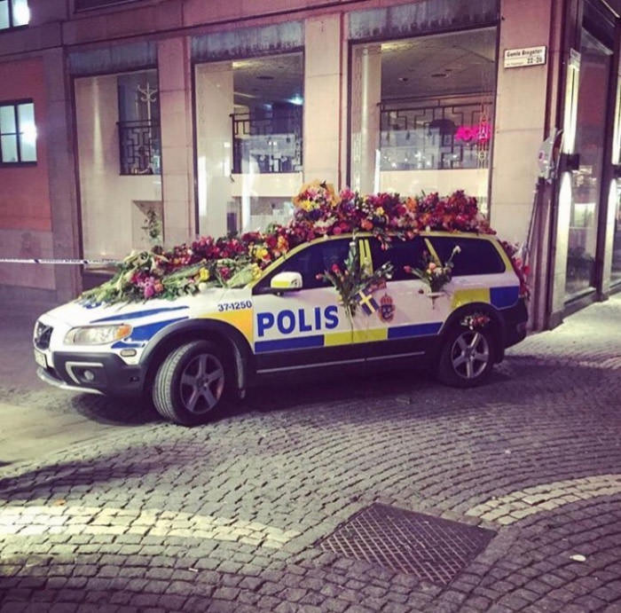 Why does it take a terror attack for people to switch from rocks to flowers