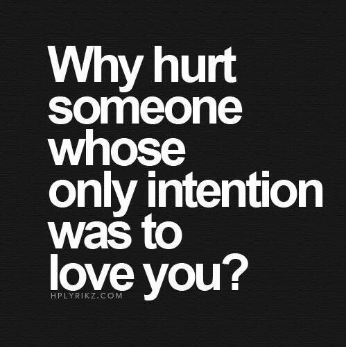 Yeah...why hurt anyone?