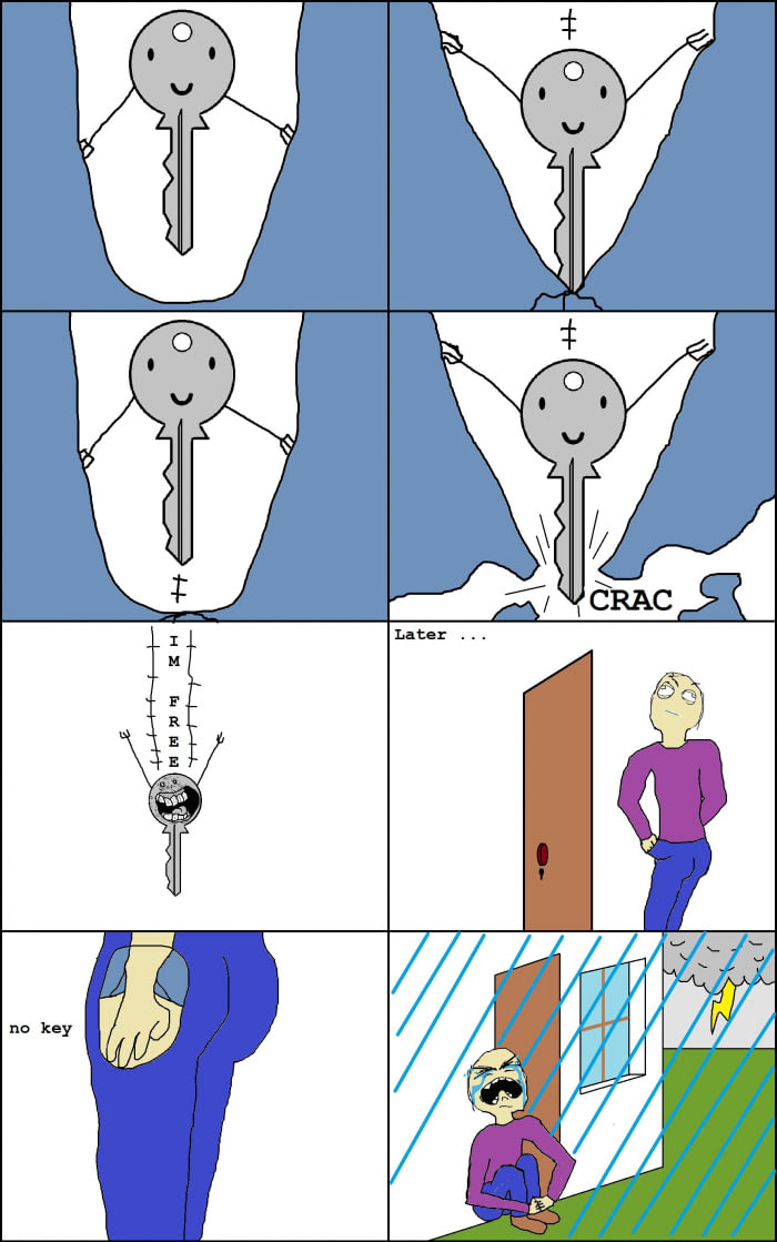 Adventures of a key