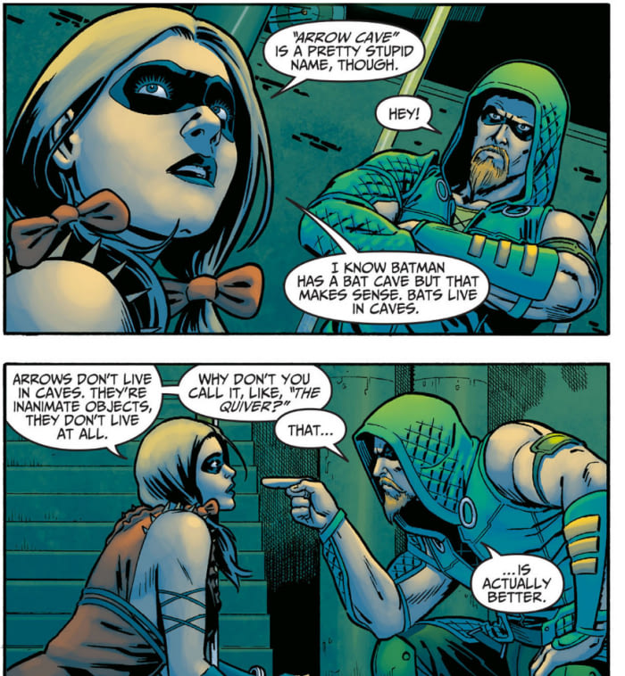 And it makes more sense. (Injustice -Gods Among Us - Issue 5)