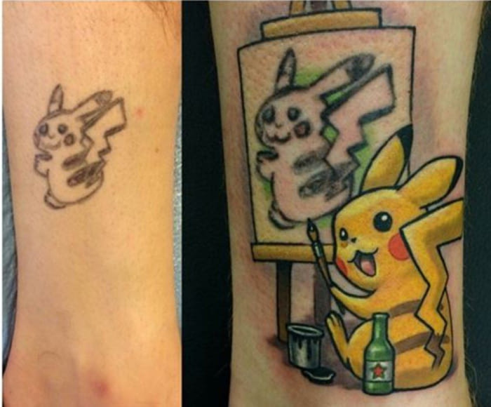 Best tattoo cover up EVER