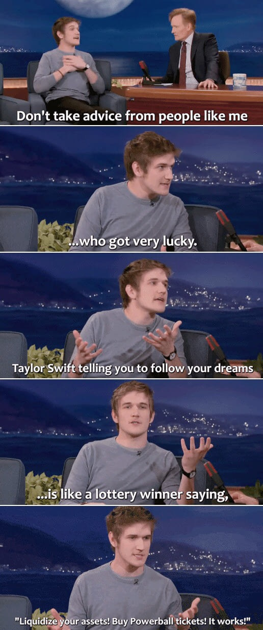 Bo Burnham&#039;s advice to young people