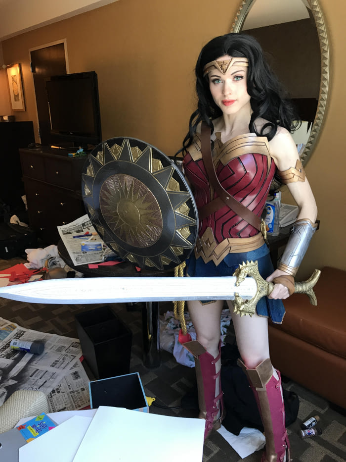 Finished my Wonder Woman cosplay