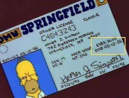 Happy bday homer