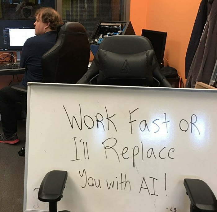 Linus&#039; way of encouraging his workers