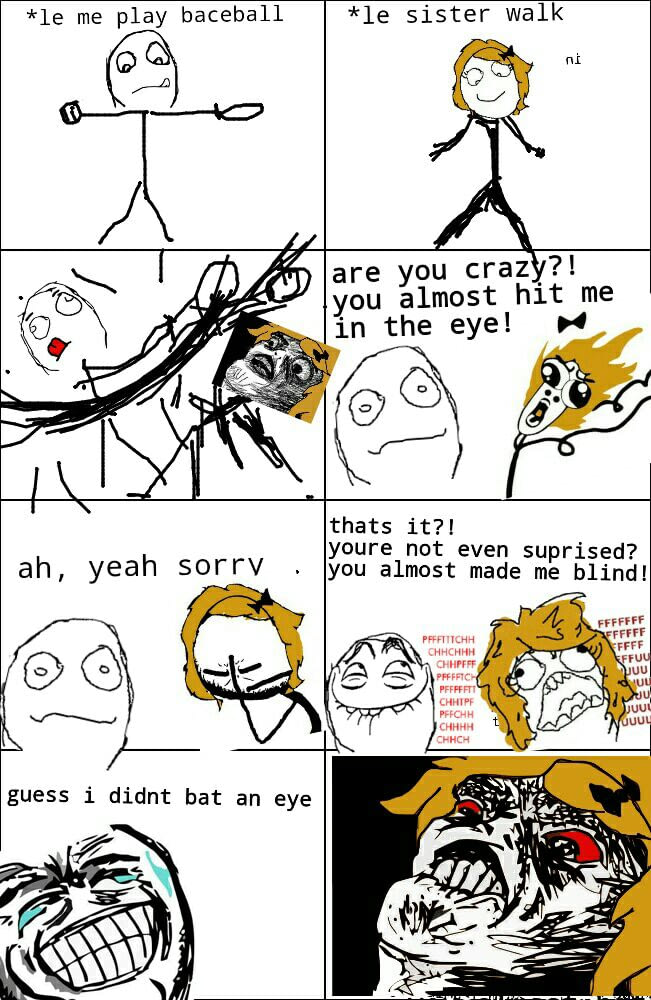 My first rage comic