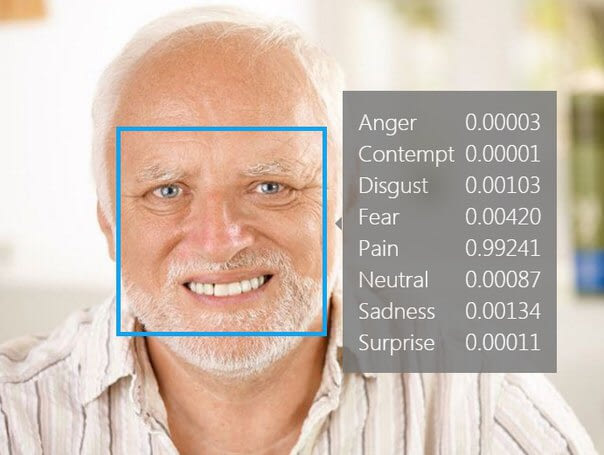 No chance of positive emotions in the spectrum