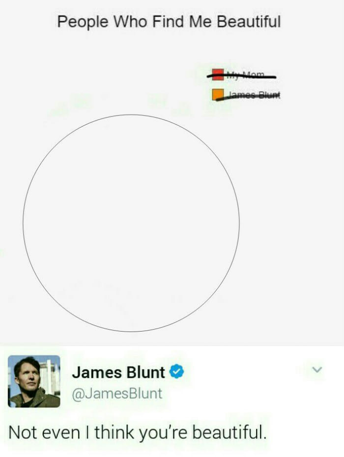 Not even James Blunt...