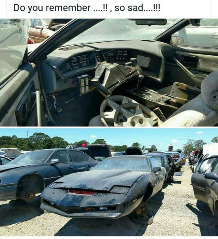 Poor KITT