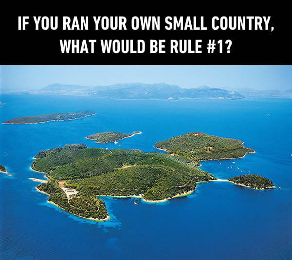 Rule #1: Don&#039;t talk about this small country.