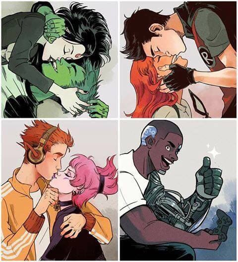 Teen titans love