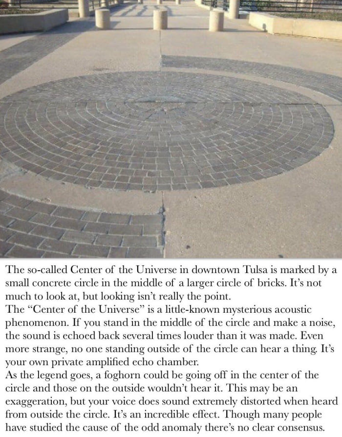 The &quot;Center of the Universe,&quot; Tulsa, OK