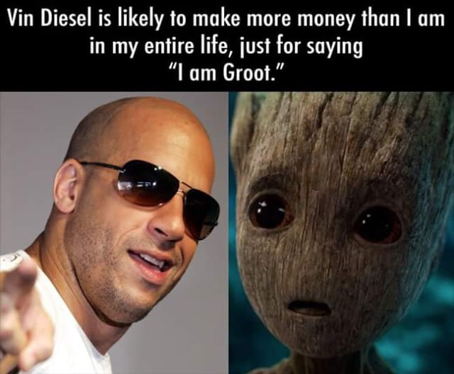 Well played, Mr. Diesel well played