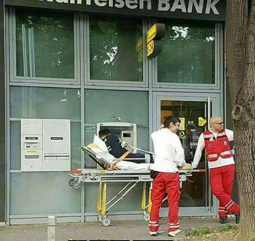 When you need to go to hospital, but dont have cash