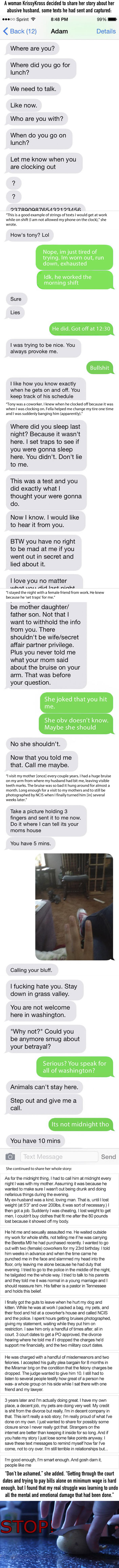 Woman Shares Eye-Opening Text Convo To Show What Everyday Abuse Can Look Like