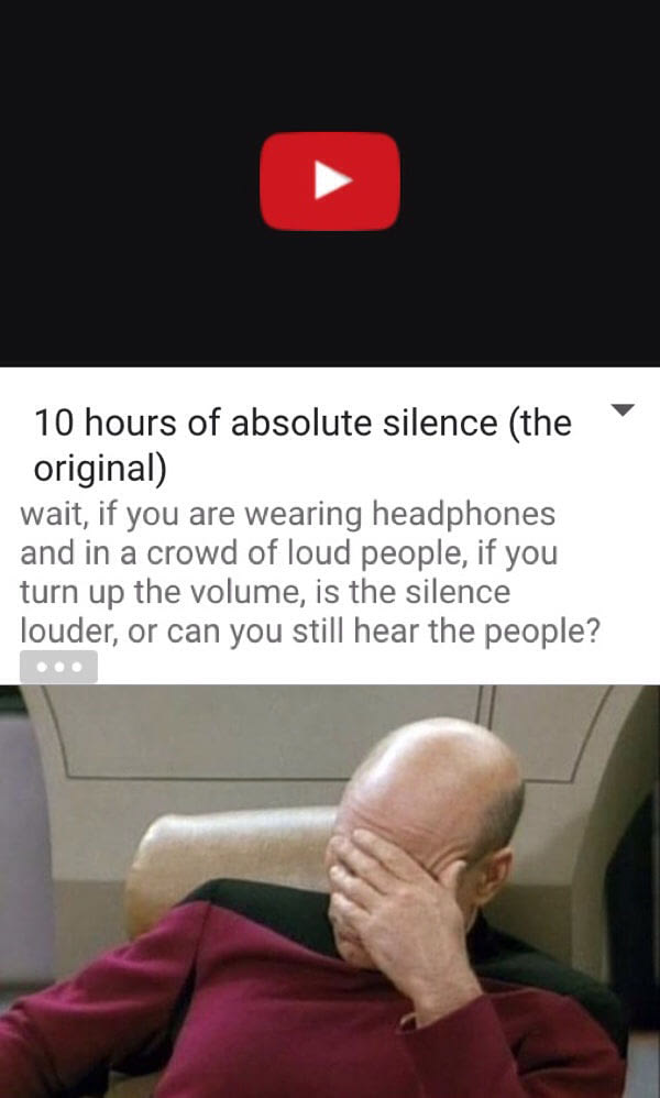 &quot;is the silence louder?&quot;