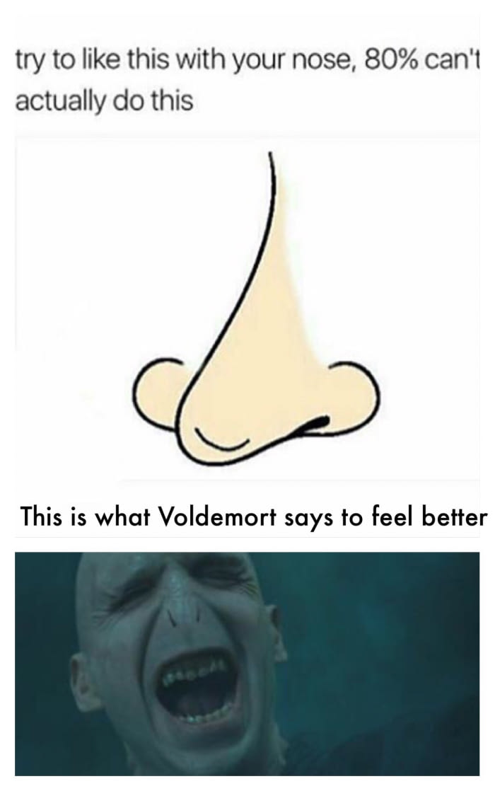 Voldemort : I have CRIPPLING DEPRESSION